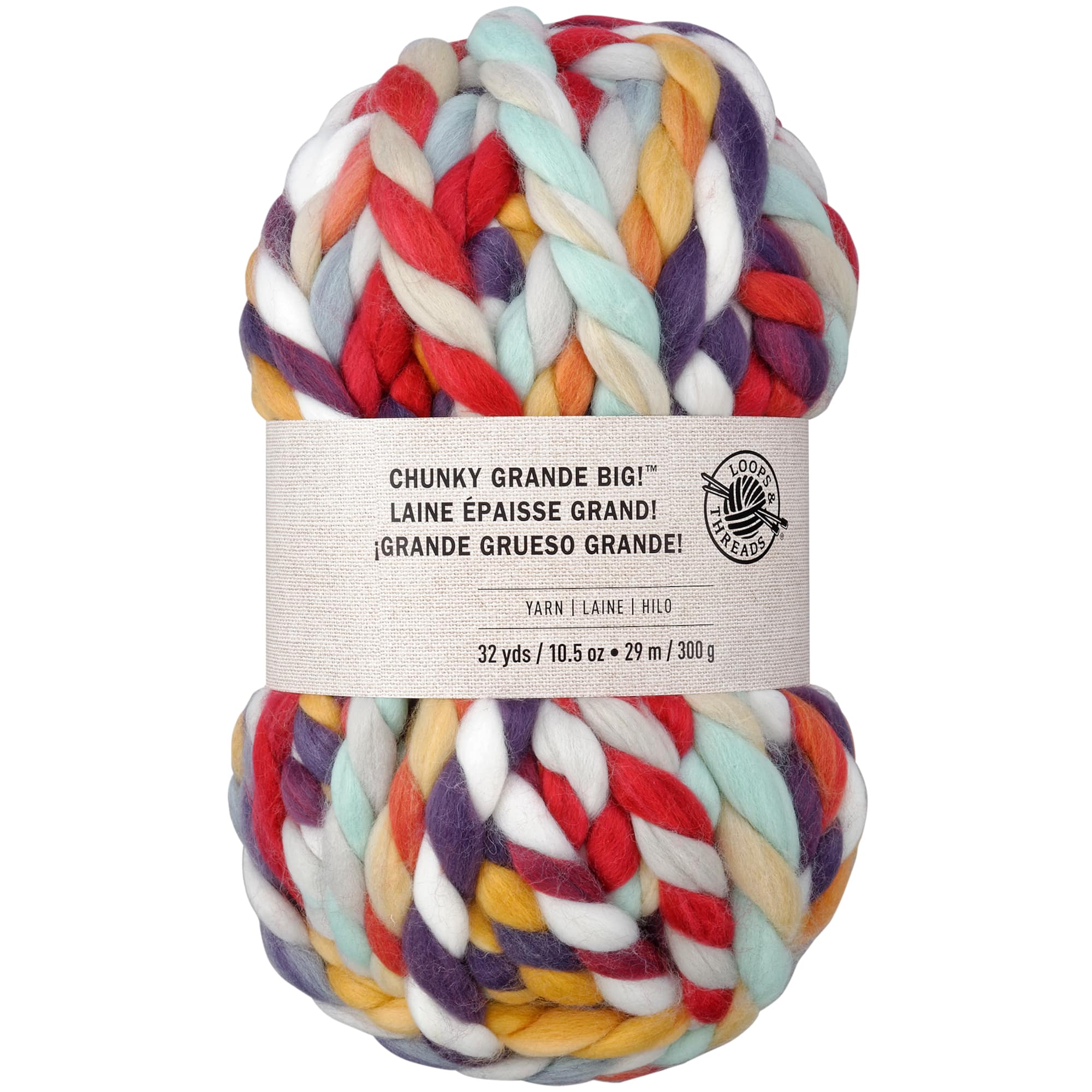 Chunky Grande Big!™ Yarn by Loops & Threads®